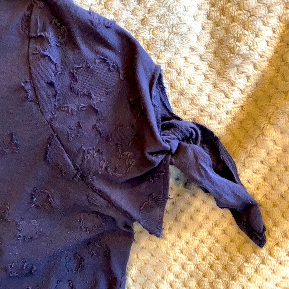 Michael Kors Blue Patterned top - Picture 3 of 6